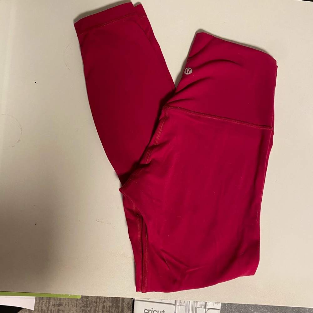 Magenta align leggings